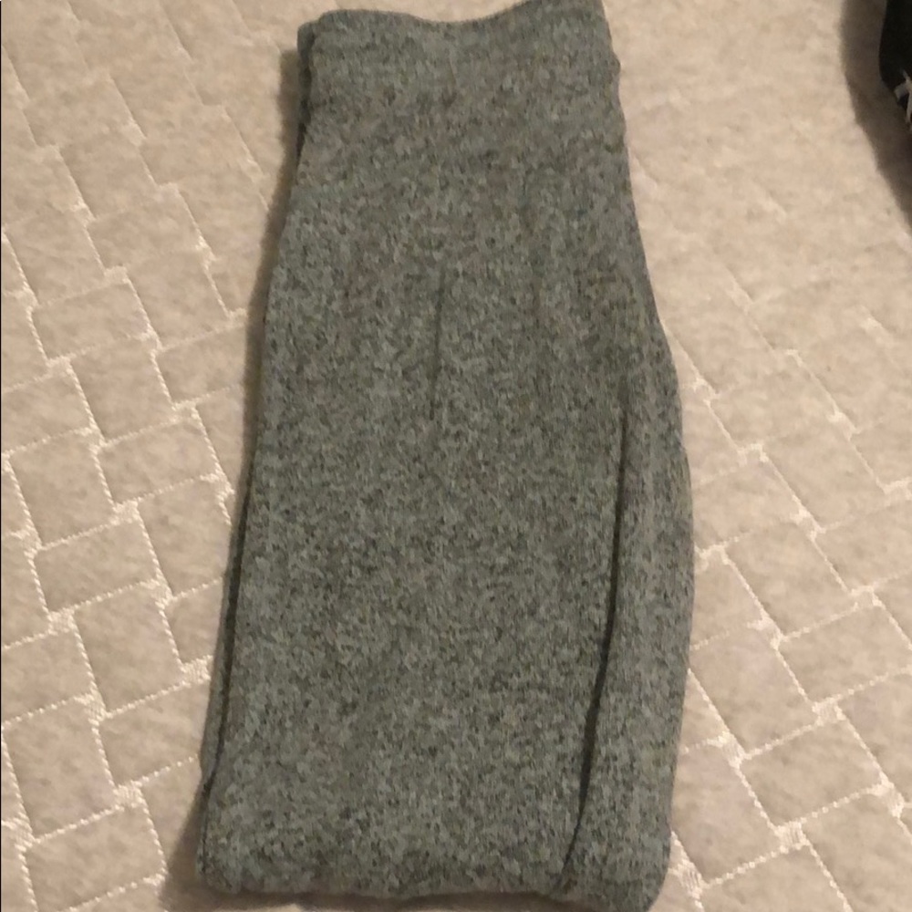 Blue and black joggers